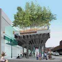 The High Line - Washington/Gansevroot Corner
