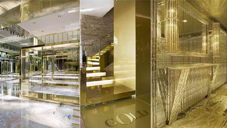 Dolce & Gabbana Gold Restaurant