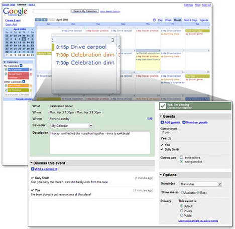 google calendar