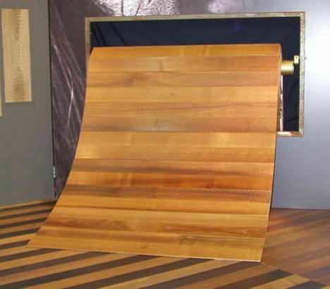 Roll Out the Carpet Made of Wood