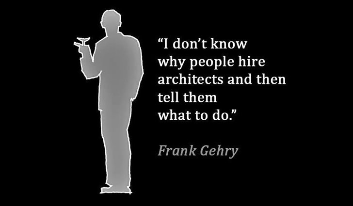 Frank Gehry on Hiring Architects