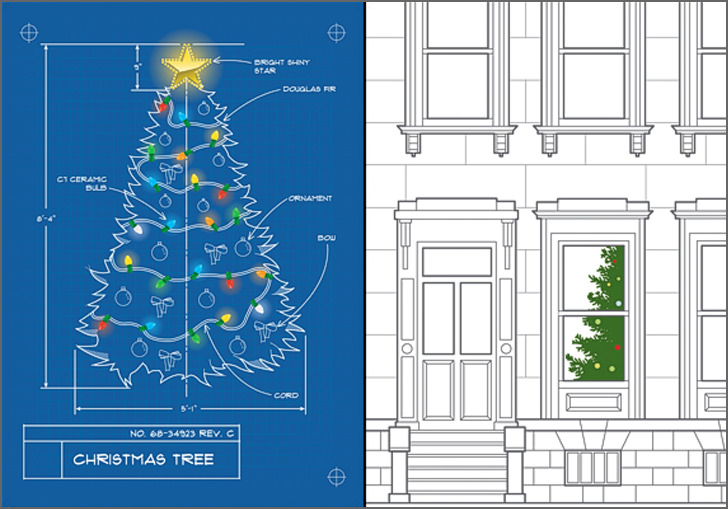 12 Creative Christmas Card Ideas for Architects