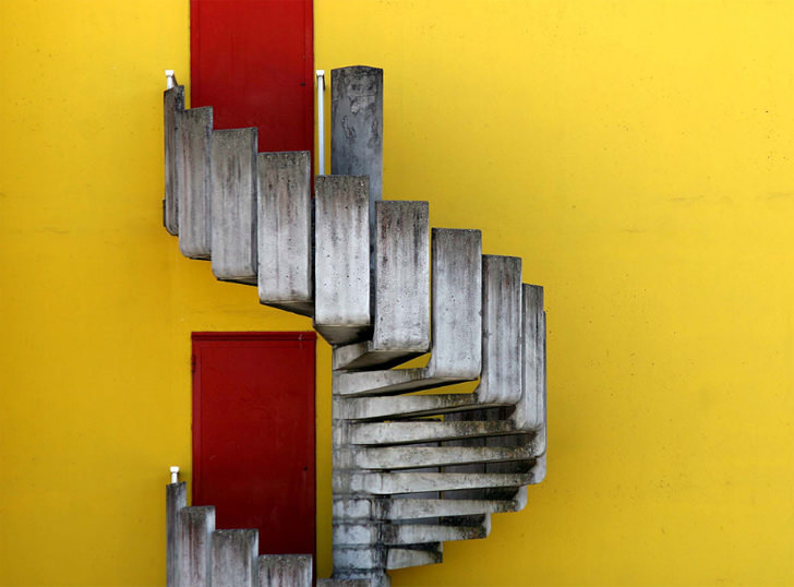 france creative stairs corbusier