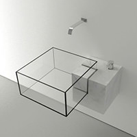Kub 'Minimalist' Basin by Victor Vasilev Architect